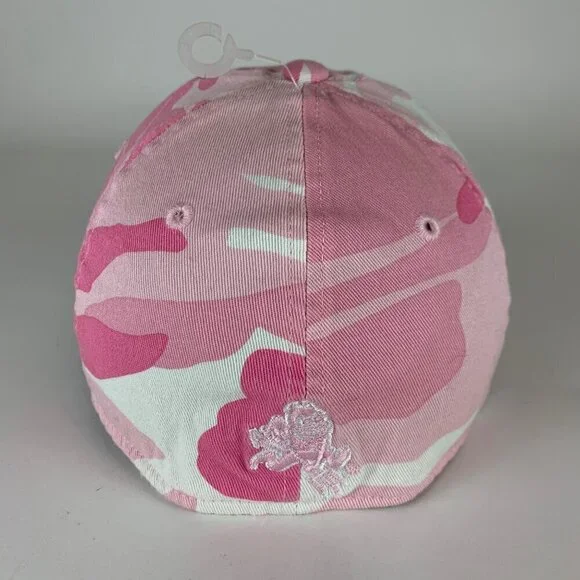Arizona State Sun Devils Womens Pink Camo Top of the World Fitted Hat One Size - Picture 3 of 5
